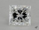 1.05 Carat E-VS1 Ideal Cut Princess Diamond 