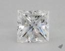 1.00 Carat F-VS1 Ideal Cut Princess Diamond 