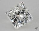 1.05 Carat H-SI1 Ideal Cut Princess Diamond 
