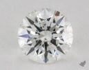 0.81 Carat G-SI2 Excellent Cut Round Diamond 