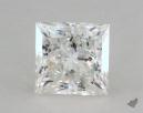 1.25 Carat G-VS1 Ideal Cut Princess Diamond 