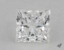 1.04 Carat F-VS1 Ideal Cut Princess Diamond 