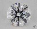 0.70 Carat H-VS2 Very Good Cut Round Diamond 