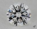 0.50 Carat G-VVS2 Excellent Cut Round Diamond 