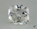 1.71 Carat H-SI2 Good Cut Cushion Diamond 