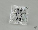 1.01 Carat E-VS2 Ideal Cut Princess Diamond 