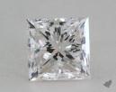 1.00 Carat F-VS1 Very Good Cut Princess Diamond 