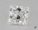 1.01 Carat F-VVS2 Very Good Cut Princess Diamond 