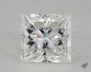 1.02 Carat G-VS1 Very Good Cut Princess Diamond 