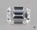 1.07 Carat F-VS2 Very Good Cut Emerald Diamond 