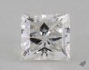 1.01 Carat G-SI2 Very Good Cut Princess Diamond 