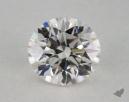 0.50 Carat I-VS1 Very Good Cut Round Diamond 