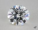 0.54 Carat E-IF Excellent Cut Round Diamond 
