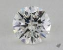 0.60 Carat H-VVS1 Excellent Cut Round Diamond 