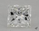 0.85 Carat G-IF Ideal Cut Princess Diamond 