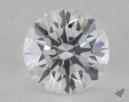 0.71 Carat H-VS1 Excellent Cut Round Diamond 