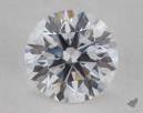0.70 Carat E-VS1 Ideal Cut Round Diamond 