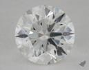 1.04 Carat F-SI2 Ideal Cut Round Diamond 