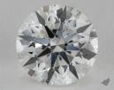 1.03 Carat G-SI2 Ideal Cut Round Diamond 