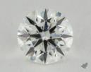 1.22 Carat I-VVS1 Ideal Cut Round Diamond 
