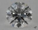 0.52 Carat G-SI2 Ideal Cut Round Diamond 