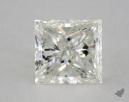 1.50 Carat H-SI1 Very Good Cut Princess Diamond 