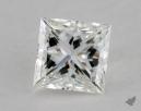 0.57 Carat G-IF Ideal Cut Princess Diamond 