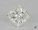 0.54 Carat H-VS2 Ideal Cut Princess Diamond 