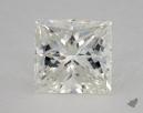 1.71 Carat I-VS2 Very Good Cut Princess Diamond 