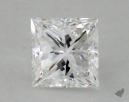 0.82 Carat F-VS1 Ideal Cut Princess Diamond 