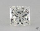 1.32 Carat I-VVS2 Ideal Cut Princess Diamond 