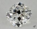 1.01 Carat H-SI1 Ideal Cut Cushion Diamond 