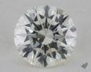 0.72 Carat I-SI1 Excellent Cut Round Diamond 
