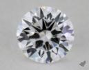 0.52 Carat E-IF Very Good Cut Round Diamond 