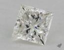 0.73 Carat G-VVS1 Very Good Cut Princess Diamond 