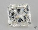 0.91 Carat K-VS2 Good Cut Radiant Diamond 
