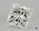 1.16 Carat J-VVS2 Ideal Cut Princess Diamond 