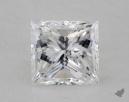 1.22 Carat E-SI2 Very Good Cut Princess Diamond 