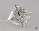 1.00 Carat J-SI1 Very Good Cut Princess Diamond 