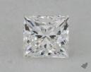 0.54 Carat G-VS1 Ideal Cut Princess Diamond 