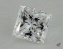 0.70 Carat E-SI1 Very Good Cut Princess Diamond 