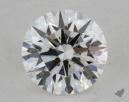 0.42 Carat H-VVS2 Excellent Cut Round Diamond 