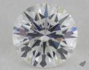 0.42 Carat F-SI1 Excellent Cut Round Diamond 
