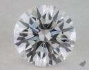 0.63 Carat F-SI2 Excellent Cut Round Diamond 