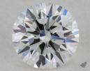 0.38 Carat F-IF Excellent Cut Round Diamond 