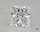 1.03 Carat G-SI1 Ideal Cut Princess Diamond 