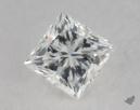 0.74 Carat H-VS2 Good Cut Princess Diamond 