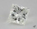 2.05 Carat H-VS1 Ideal Cut Princess Diamond 