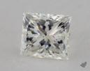 1.74 Carat H-SI2 Very Good Cut Princess Diamond 
