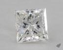 1.00 Carat F-VS2 Ideal Cut Princess Diamond 